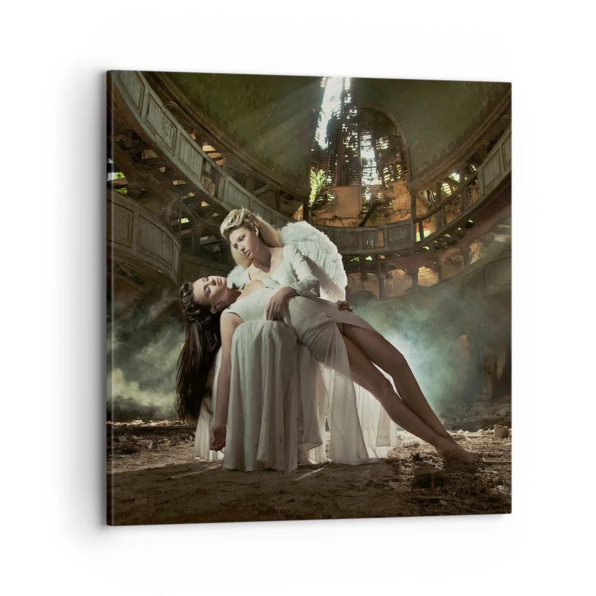 Impression sur toile - Image sur toile - L'esprit du théâtre ancien - 70x70 cm