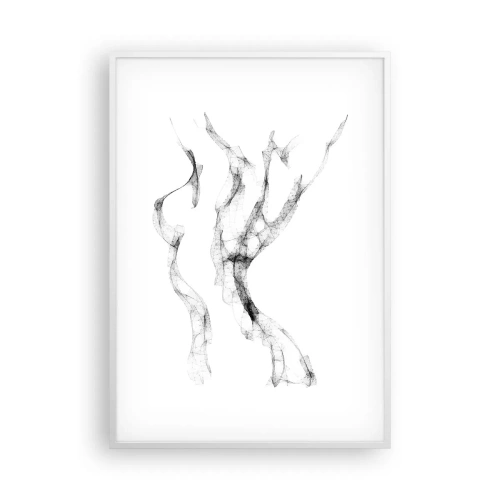 Affiche dans un cadre blanc - Poster - Belle et forte - 70x100 cm