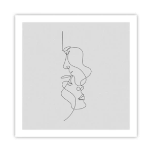 Affiche - Poster - Chaleur de désir renaissant - 60x60 cm