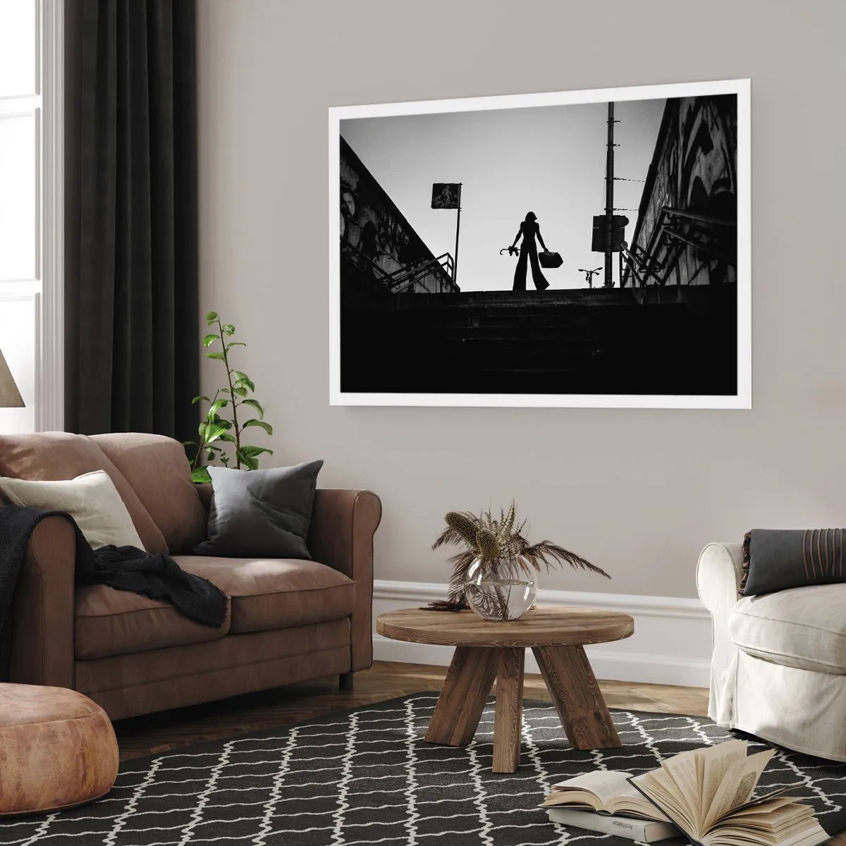 Affiche - Poster - Pèlerinage urbain - 70x50 cm