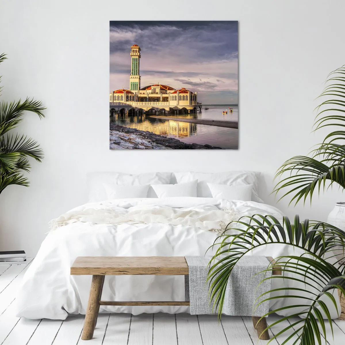 Impression sur toile - Image sur toile - Temple de la nature - 60x60 cm