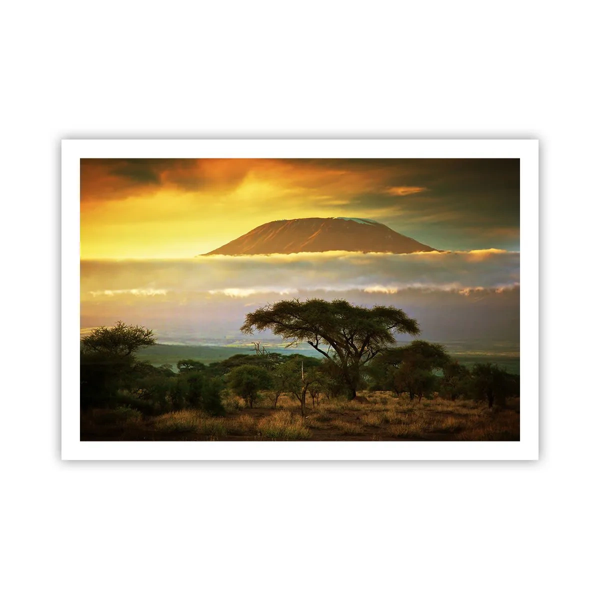 Affiche - Poster - Un rêve de voyageur - 91x61 cm