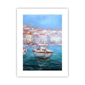 Affiche - Poster - Baie italienne - 30x40 cm