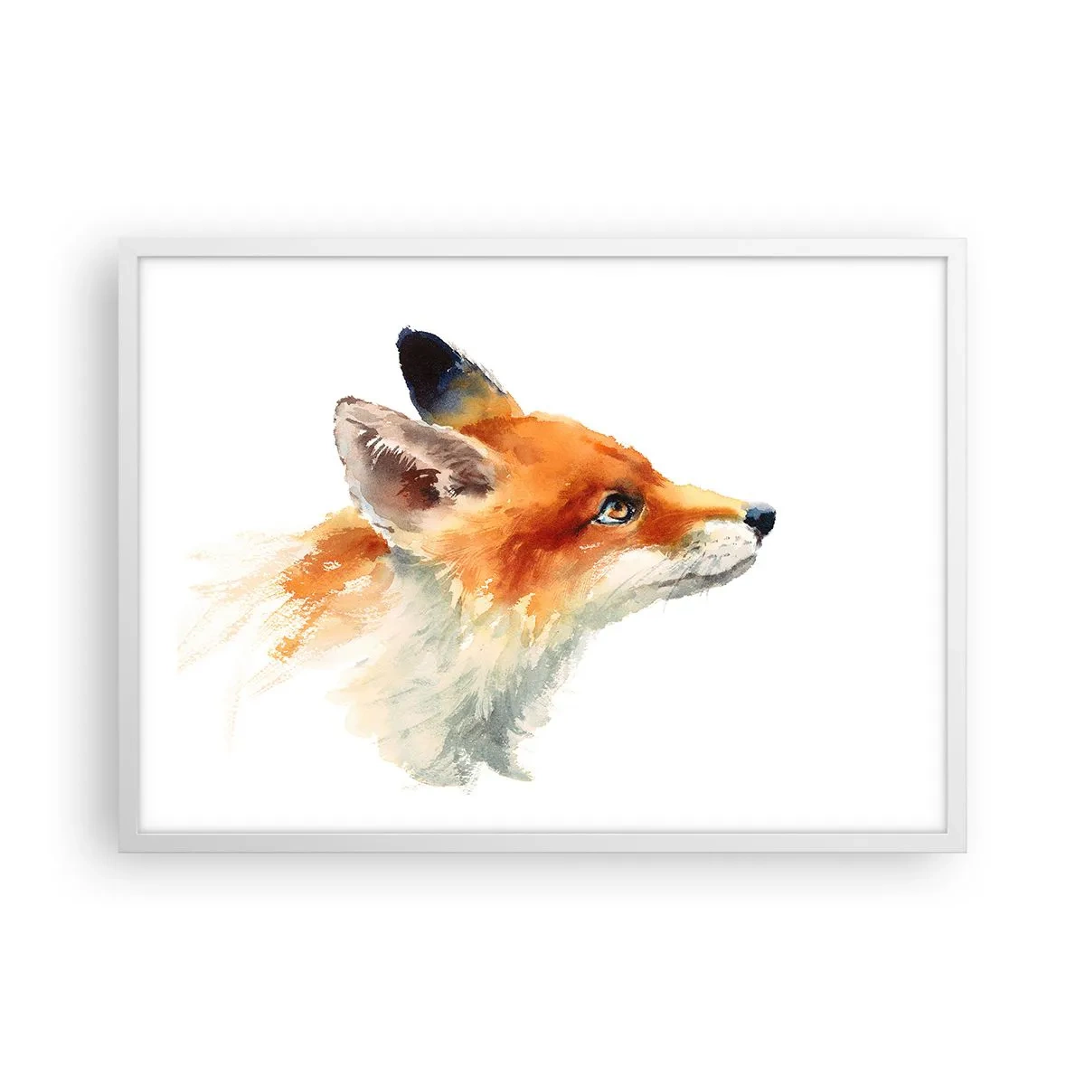 Affiche dans un cadre blanc - Poster - Vous ne pouvez jamais être trop prudent - 70x50 cm