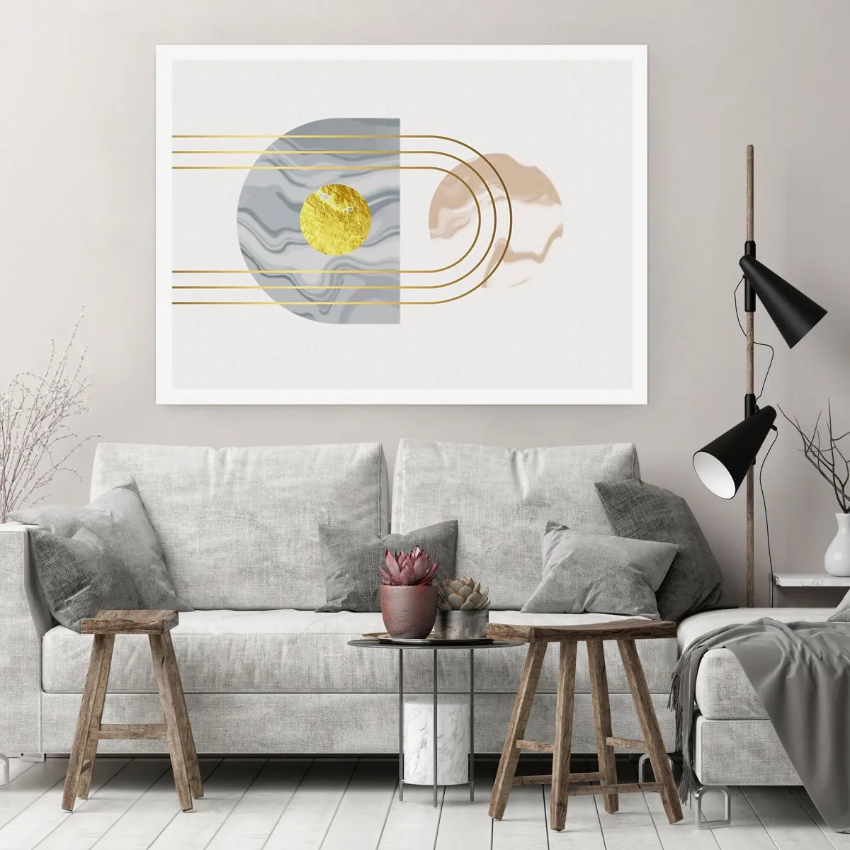 Affiche - Poster - Clareté et brillance - 70x50 cm