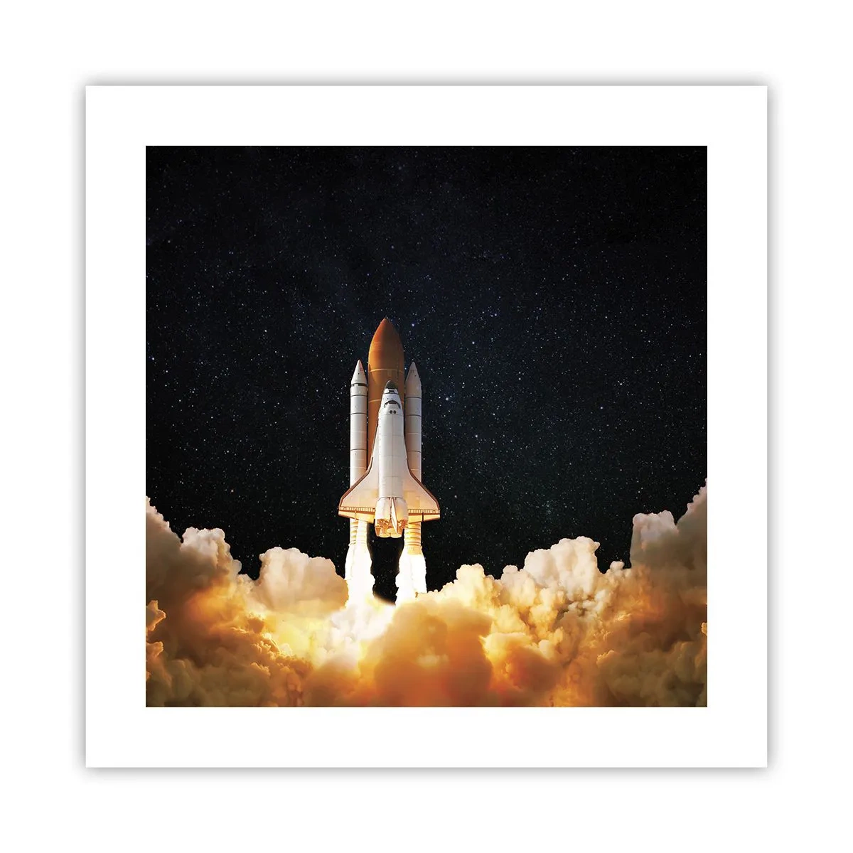 Affiche - Poster - Ad astra! - 40x40 cm