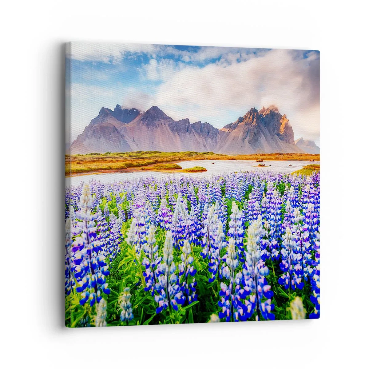 Impression sur toile - Image sur toile - La force et l'austérité côtoient la douceur - 30x30 cm