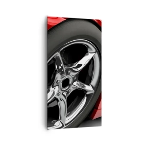 Impression sur toile - Image sur toile - Conçu pour la vitesse - 65x120 cm