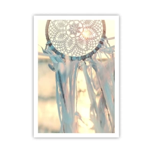 Affiche - Poster - Totem en dentelle - 70x100 cm