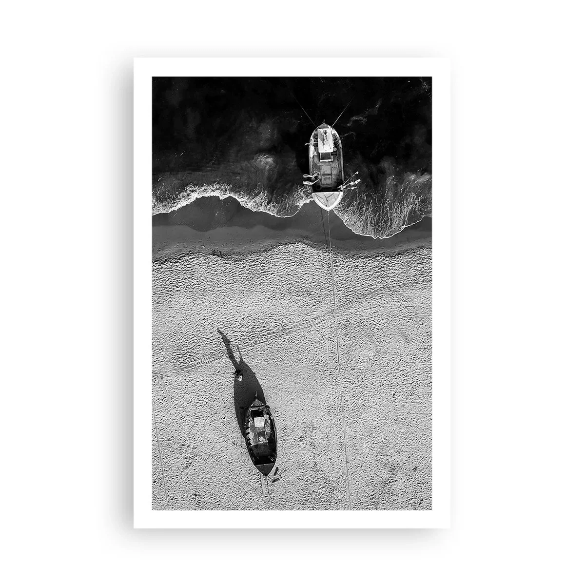 Affiche - Poster - Toujours sur le rivage… - 61x91 cm