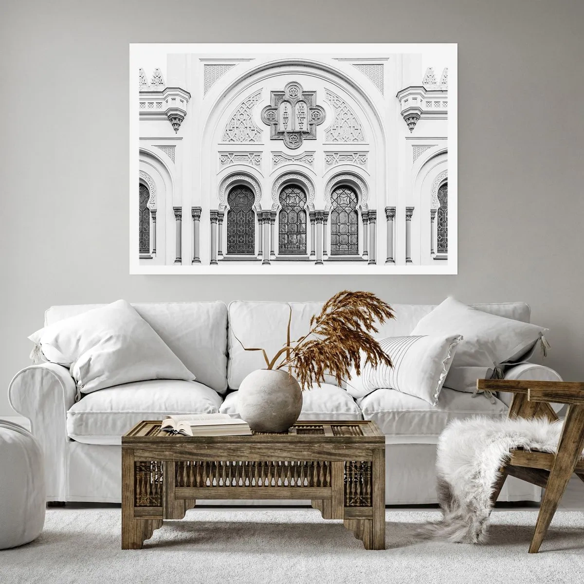 Affiche - Poster - À la frontière des cultures - 91x61 cm