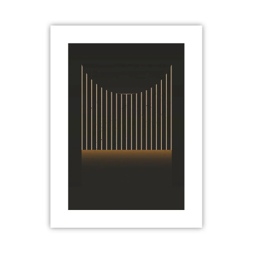 Affiche - Poster - Explorez les ténèbres - 30x40 cm