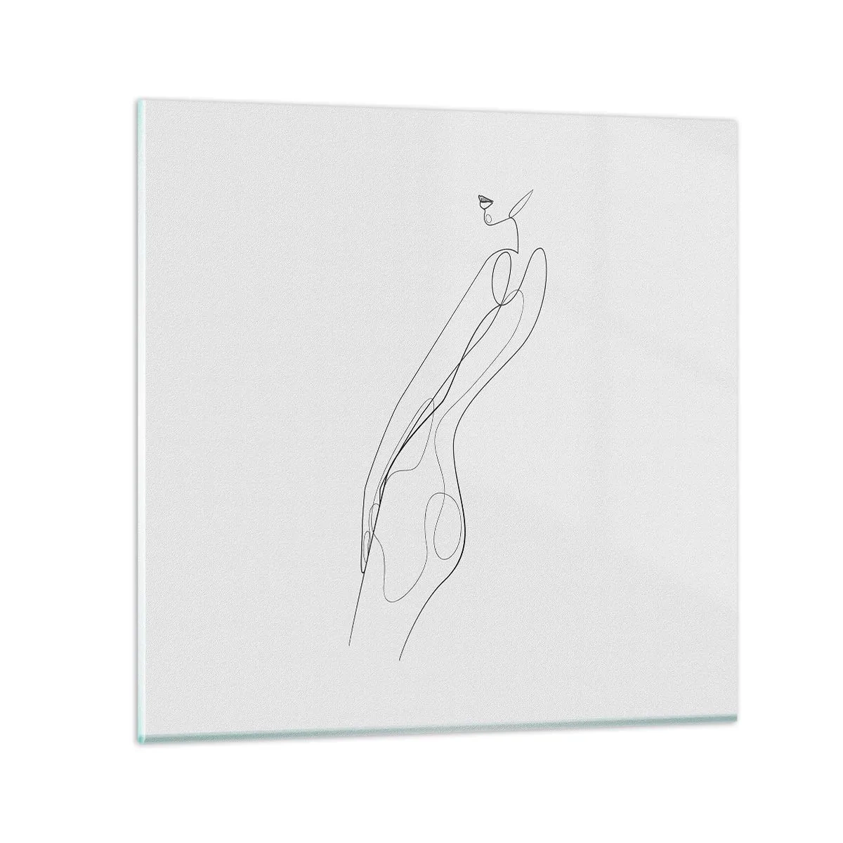 Impression sur verre - Image sur verre - Juste une promesse - 40x40 cm