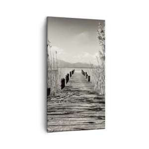 Impression sur toile - Image sur toile - Dans le calme de l'herbe - 45x80 cm