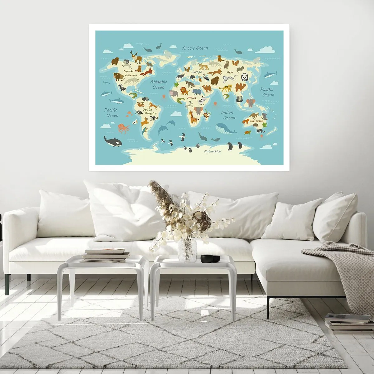 Affiche - Poster - De bons voisins - 40x30 cm