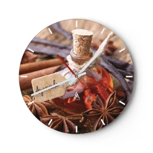 Horloge murale - Pendule murale - Vers l'unité du corps et de l'esprit - 40x40 cm