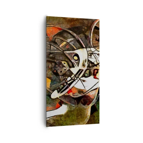 Impression sur toile - Image sur toile - Vous entendez le mouvement ? - 65x120 cm