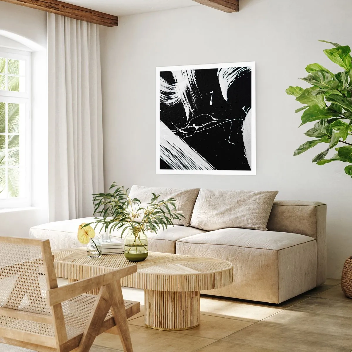 Affiche - Poster - Briser les ténèbres - 60x60 cm