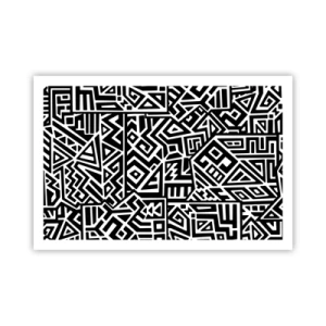 Affiche - Poster - Composition précolombienne - 91x61 cm