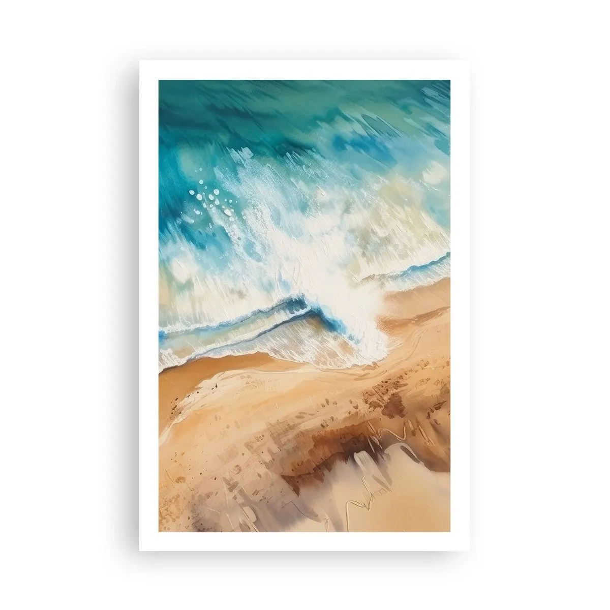 Affiche - Poster - La vague qui revient - 61x91 cm