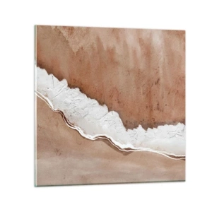 Impression sur verre - Image sur verre - Dans des couleurs de la terre - 30x30 cm