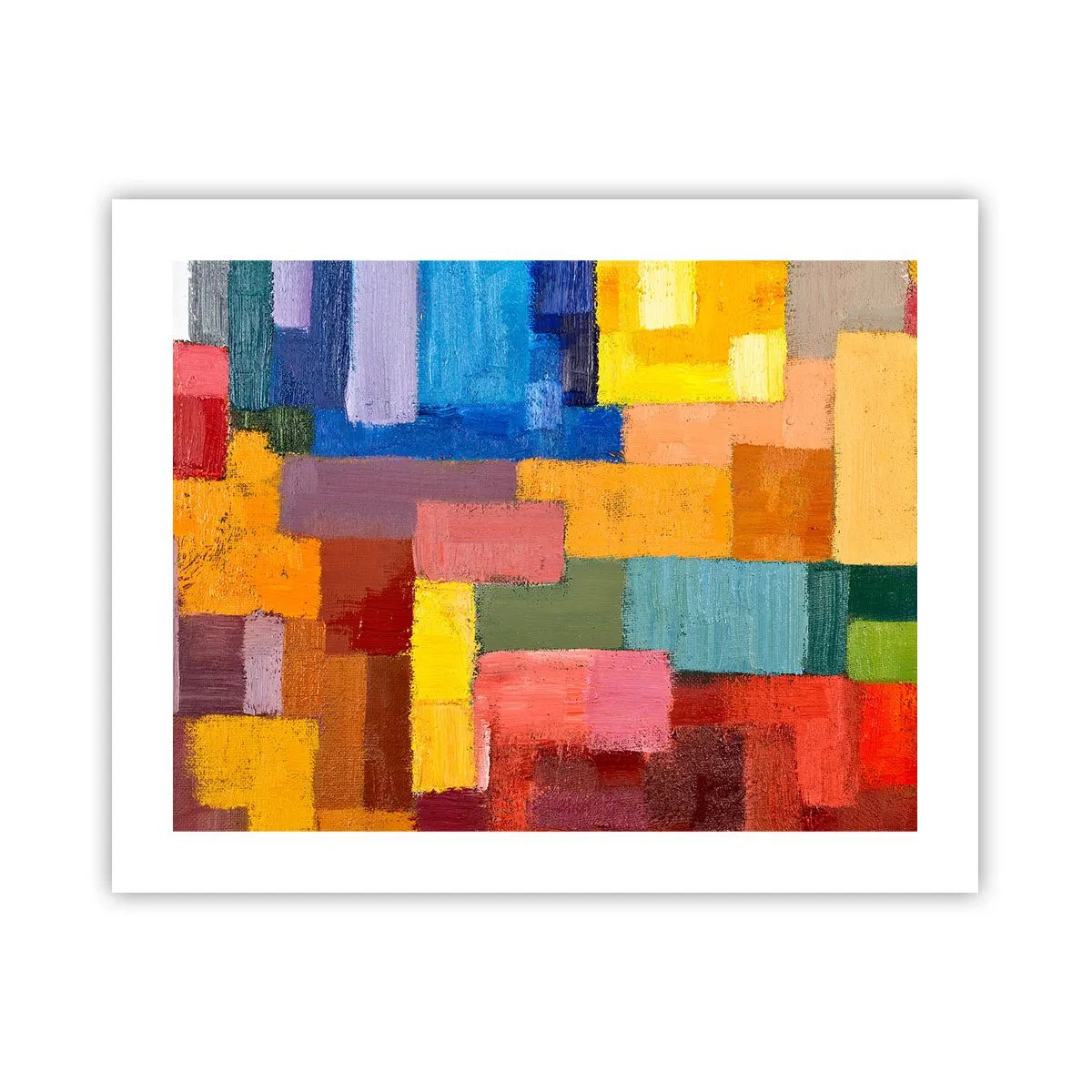 Affiche - Poster - Chacun est différent, tout est coloré - 50x40 cm
