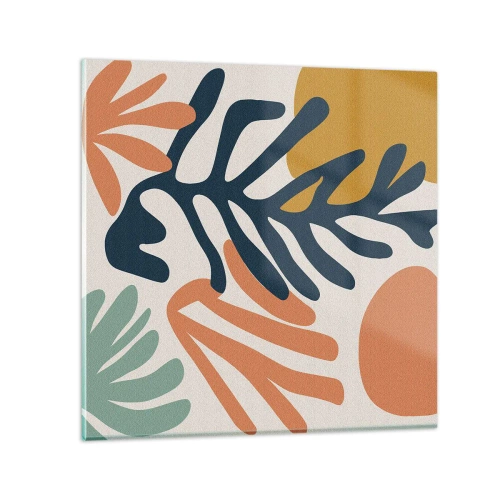 Impression sur verre - Image sur verre - Mers de corail - 50x50 cm