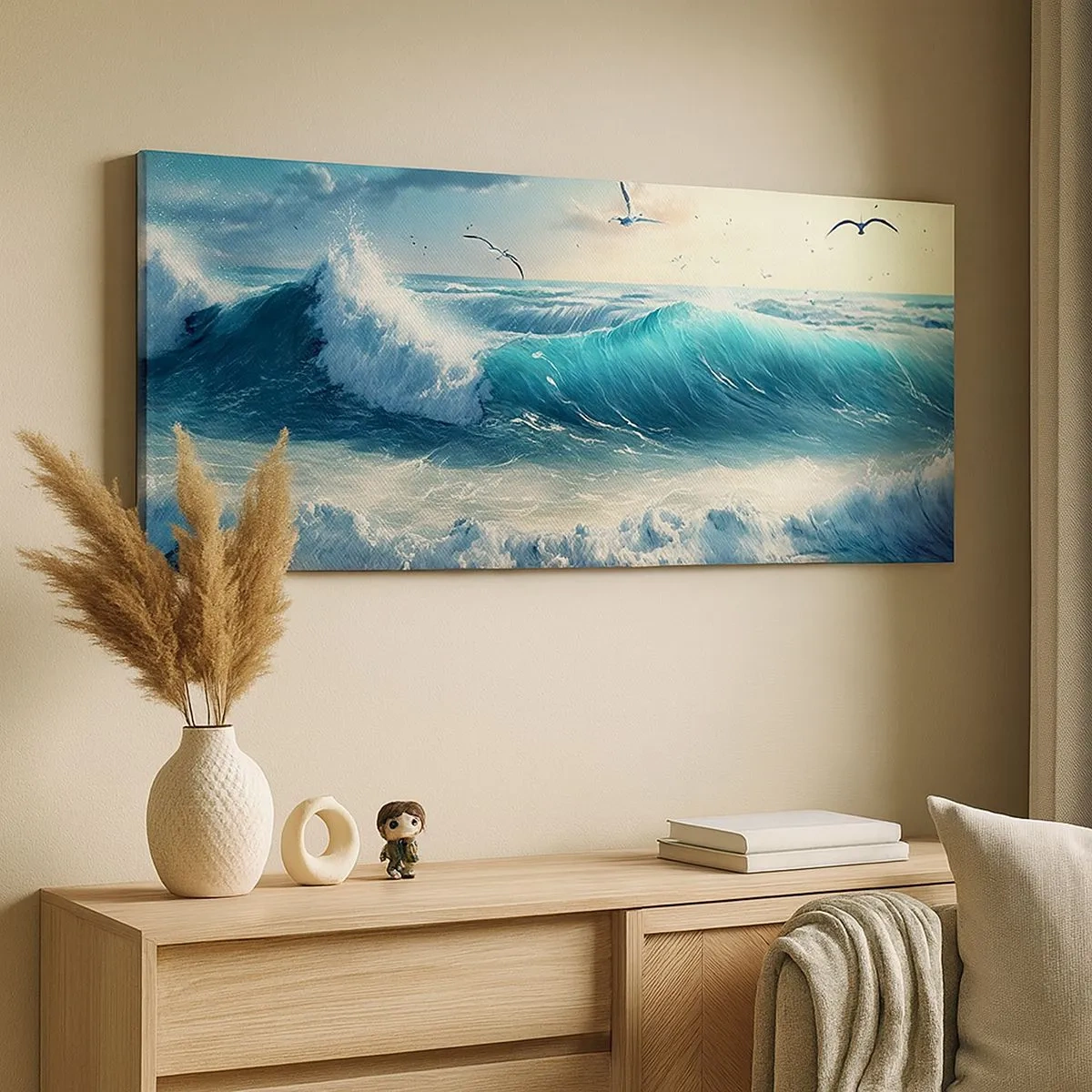 Impression sur toile - Image sur toile - Ça bourdonne seulement pour toi - 100x40 cm