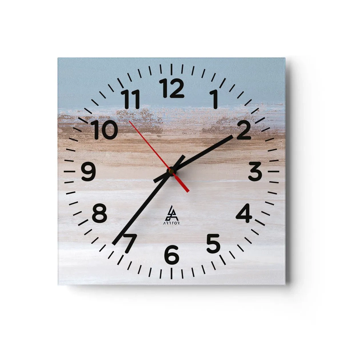 Horloge murale - Pendule murale - Paysage ambigu - 30x30 cm