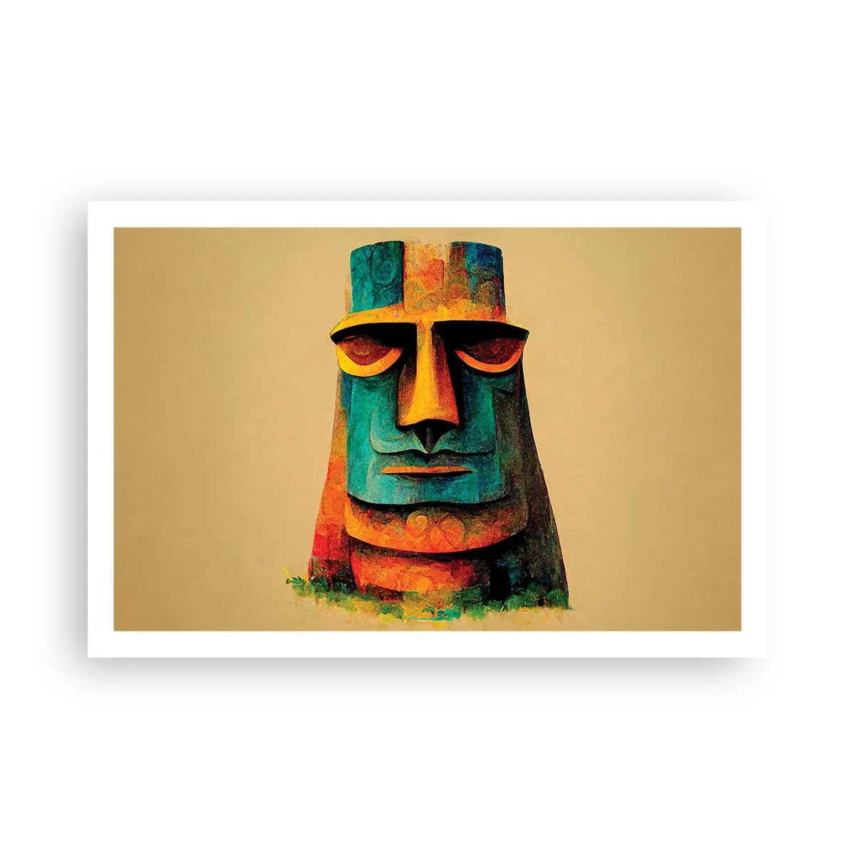 Affiche - Poster - Statuesque et sympathique - 91x61 cm
