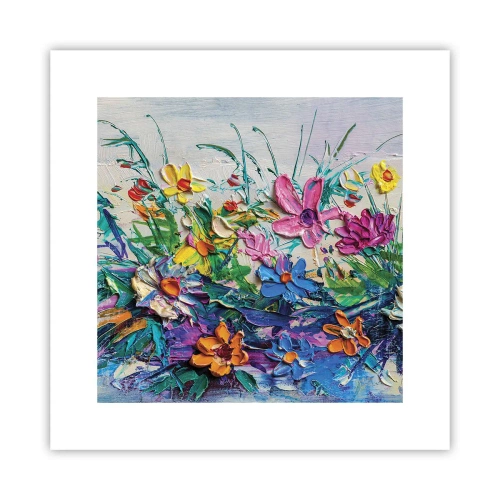 Affiche - Poster - Absolument pas une nature morte - 30x30 cm