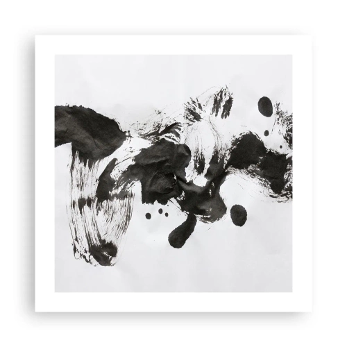 Affiche - Poster - De la méthode dans la folie ? - 50x50 cm