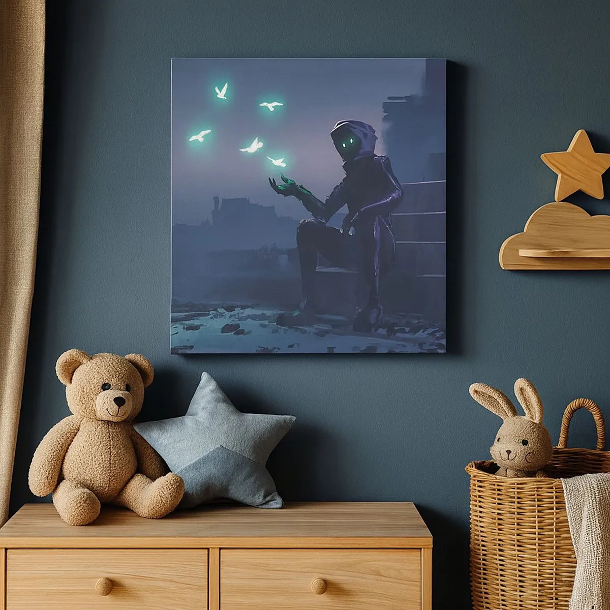 Impression sur toile - Image sur toile - La vie reviendra - 30x30 cm