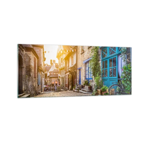 Impression sur verre - Image sur verre - Aux confins du monde - 100x40 cm