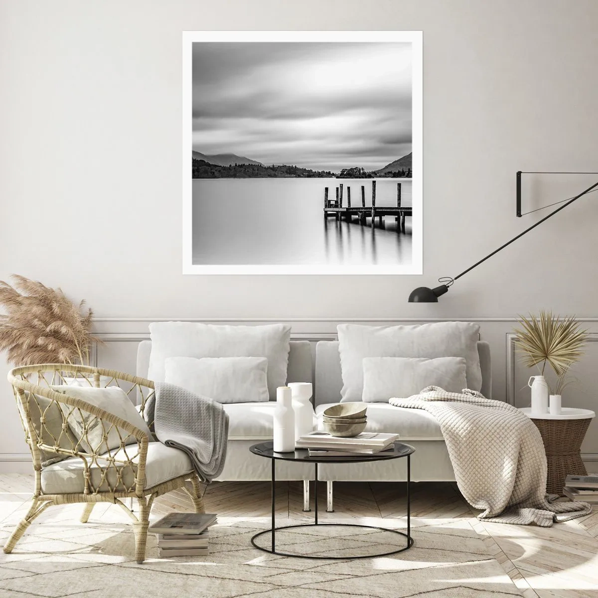 Affiche - Poster - Douceur et force - 30x30 cm