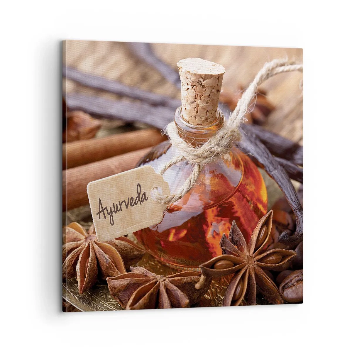 Impression sur toile - Image sur toile - Vers l'unité du corps et de l'esprit - 60x60 cm