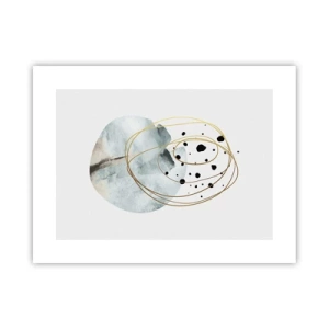 Affiche - Poster - Emmêlement de l'espace - 40x30 cm