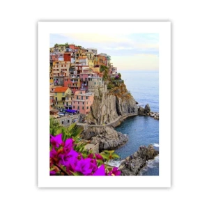 Affiche - Poster - La ville qui rit - 40x50 cm