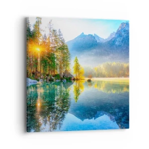 Impression sur toile - Image sur toile - Majesté et douceur - 40x40 cm