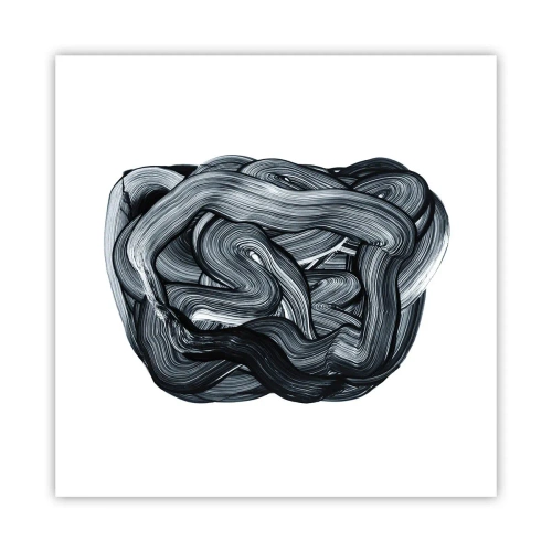 Affiche - Poster - Ce n'est pas si simple - 40x40 cm