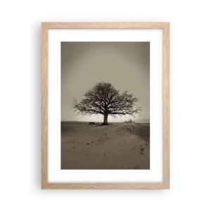 Affiche dans un chêne clair - Poster - D'ici à l'éternité - 30x40 cm