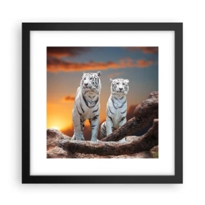 Affiche dans un cadre noir - Poster - Tout comme à Narnia - 30x30 cm