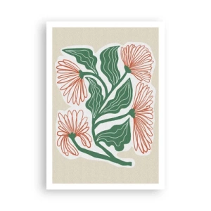 Affiche - Poster - Folk et moderne - 70x100 cm