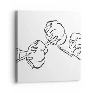 Impression sur toile - Image sur toile - Duvet de coton - 30x30 cm