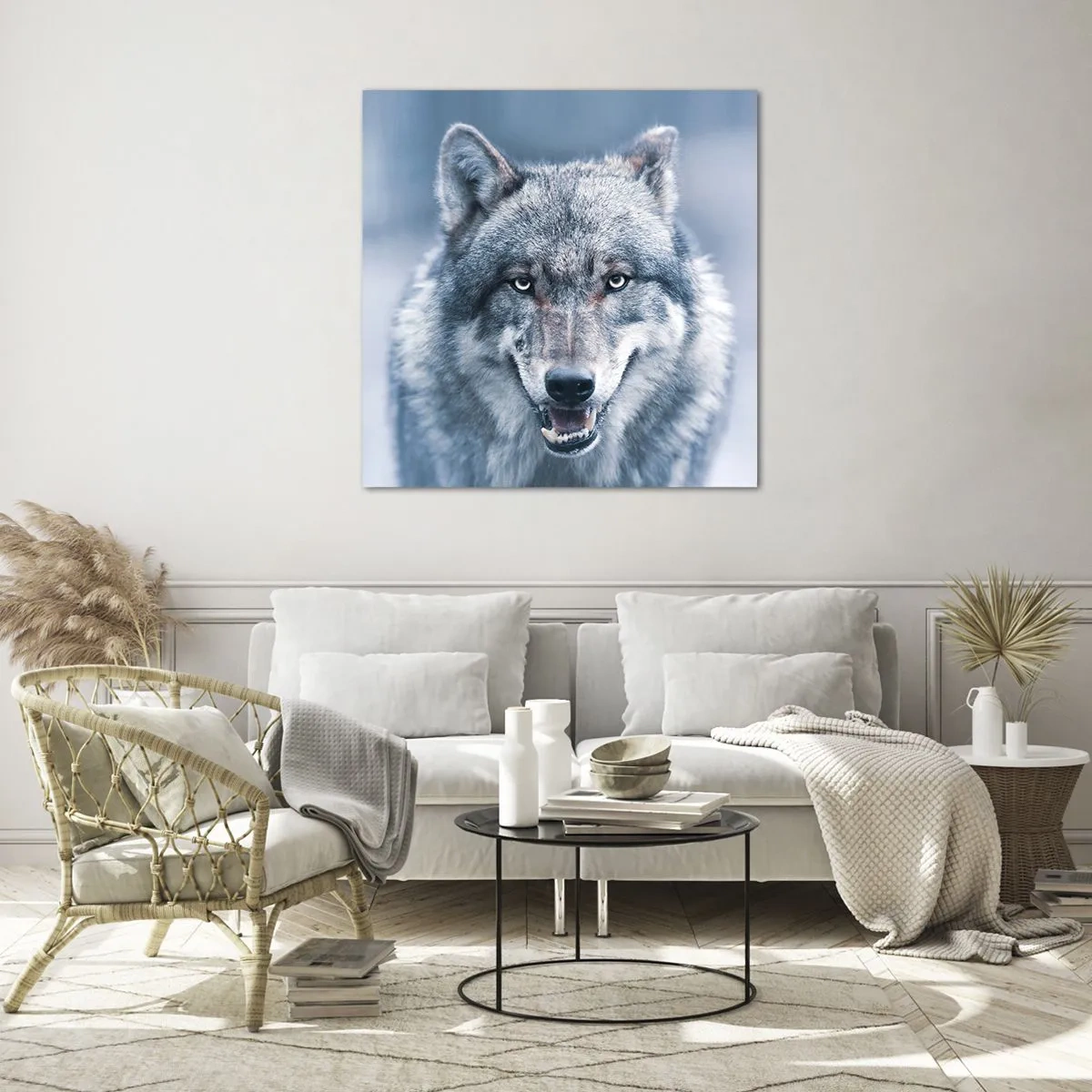 Impression sur verre - Image sur verre - Relèverez-vous le défi ? - 70x70 cm