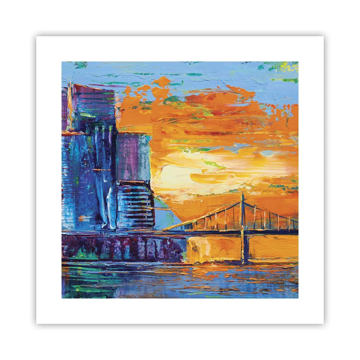 Affiche - Poster - Culture et nature - 40x40 cm