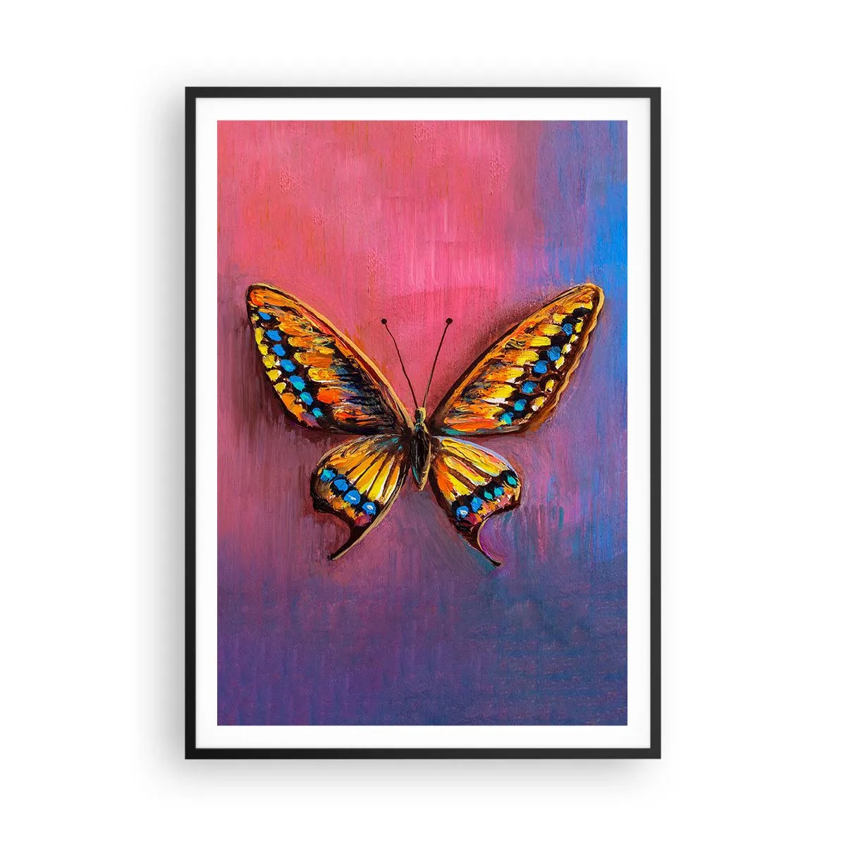 Affiche dans un cadre noir - Poster - Un joyau de la nature - 70x100 cm