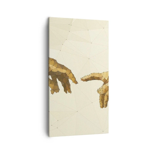 Impression sur toile - Image sur toile - Géométrie divine - 45x80 cm