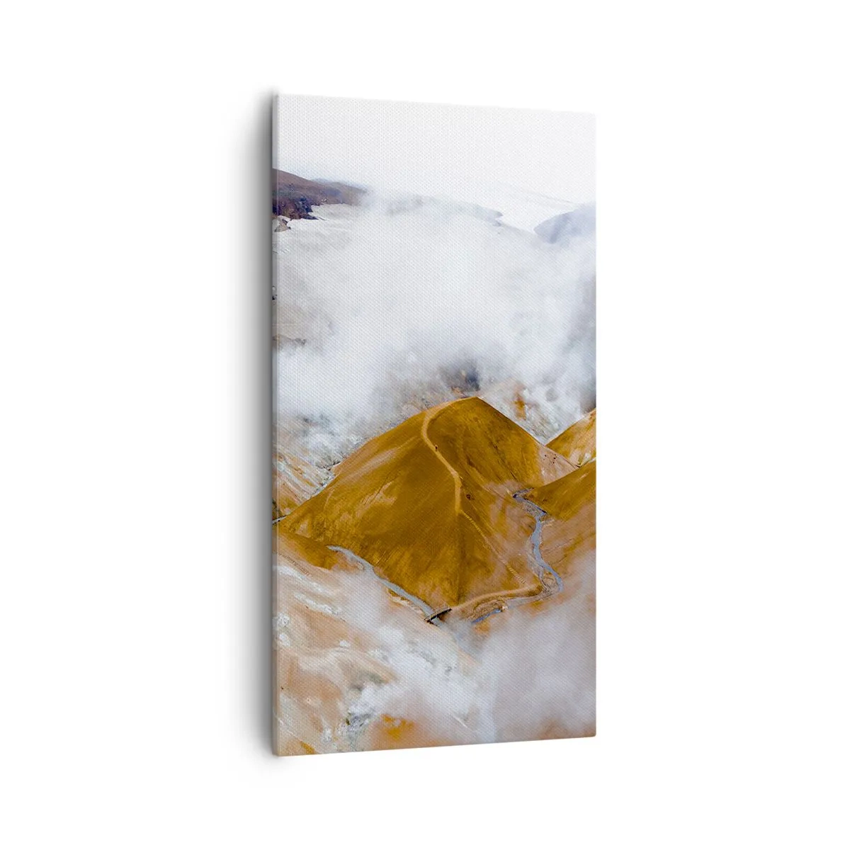 Impression sur toile - Image sur toile - Le charme brut de l'Islande - 55x100 cm