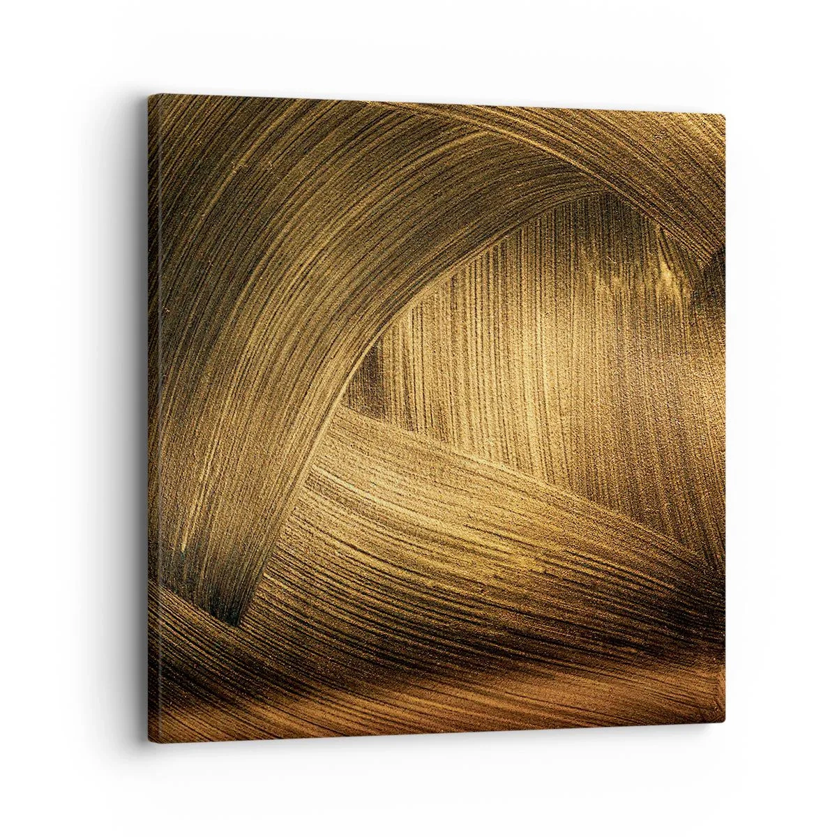 Impression sur toile - Image sur toile - Dans un labyrinthe en or - 30x30 cm